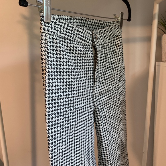 H&M Houndstooth Pants high rise - Picture 3 of 6